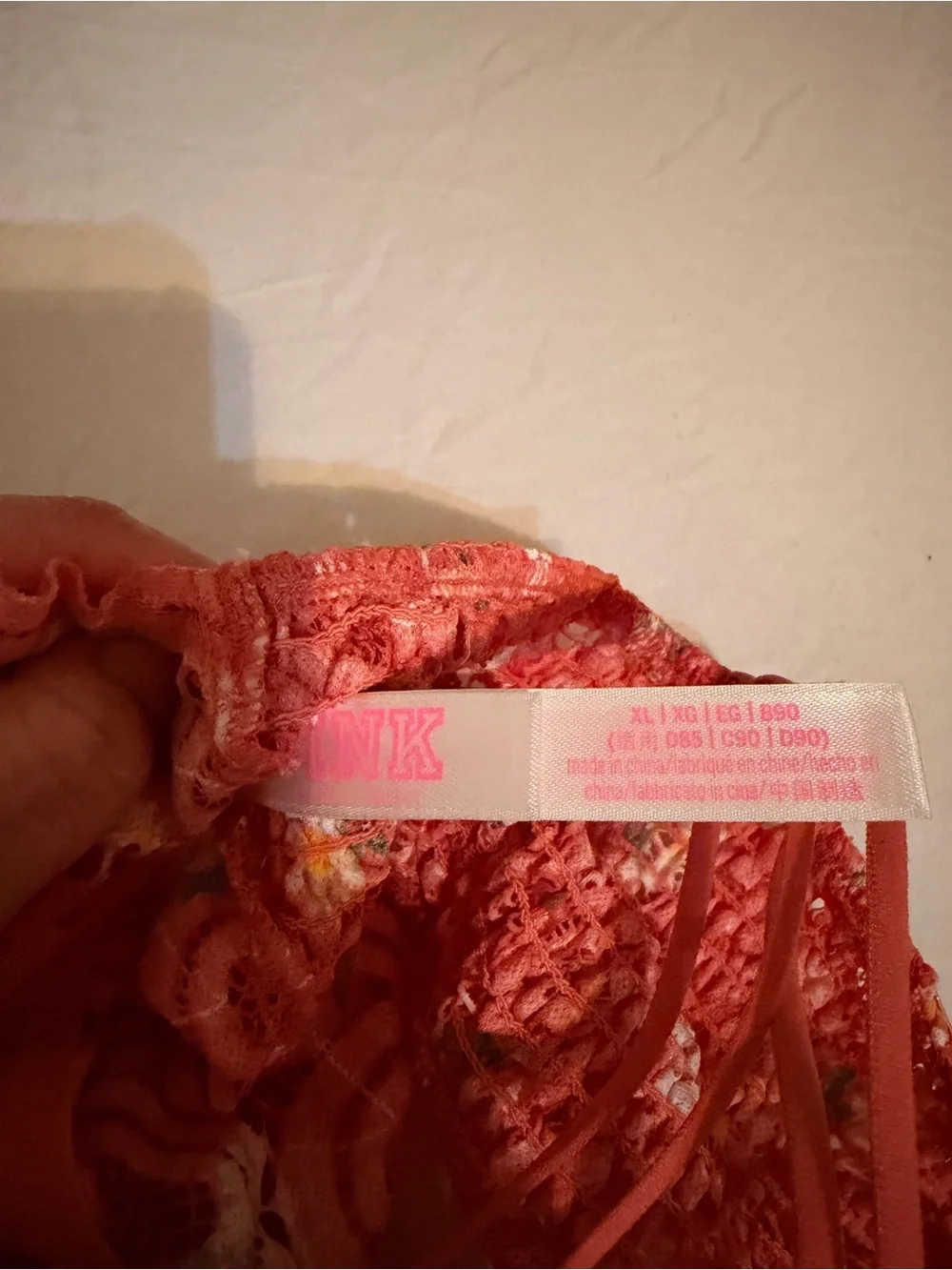 PINK Victorias Secret soft coral